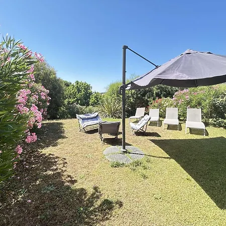 Sainte-maxime: 3p Climatise Avec Piscine, Parking Prive Et Jardin Calme - Fr-1-226-471 Apartamento