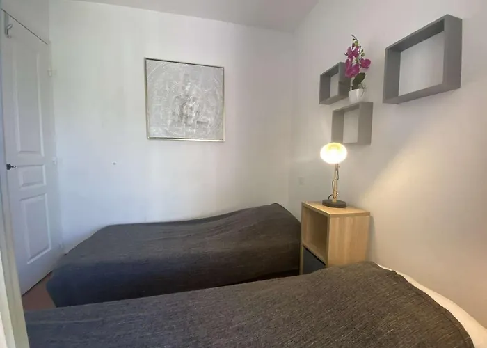 Sainte-maxime: 3p Climatise Avec Piscine, Parking Prive Et Jardin Calme - Fr-1-226-471 Apartamento Sainte-Maxime